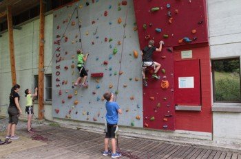 Aussenkletterwand