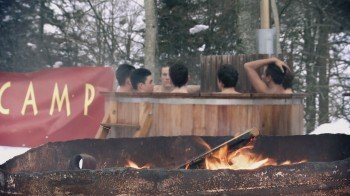 In unseren Hot-Tubes können Sie den Skitag gemütlich ausklingen lassen...