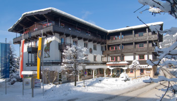 Hotel im Winter