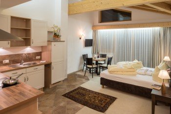 Wohnschlafzimmer Rastkogel Suite