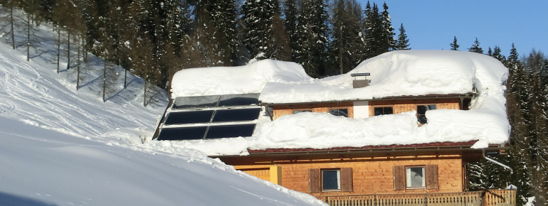 Von der Hütte auf die Piste, von der Piste zur Hütte