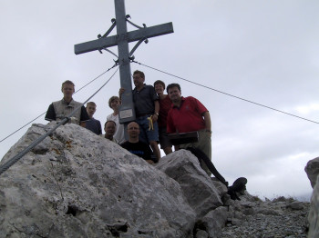 Bergheil auf dem Gipfel, Hochtriste