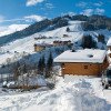 Blick auf die Skipiste