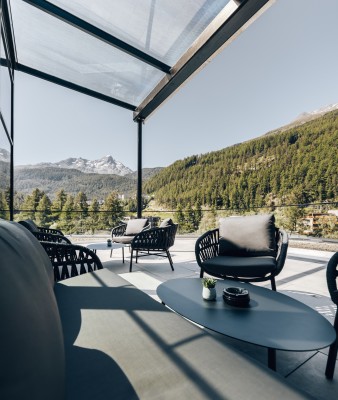 Traumhafter Ausblick von der Bar LA VUE