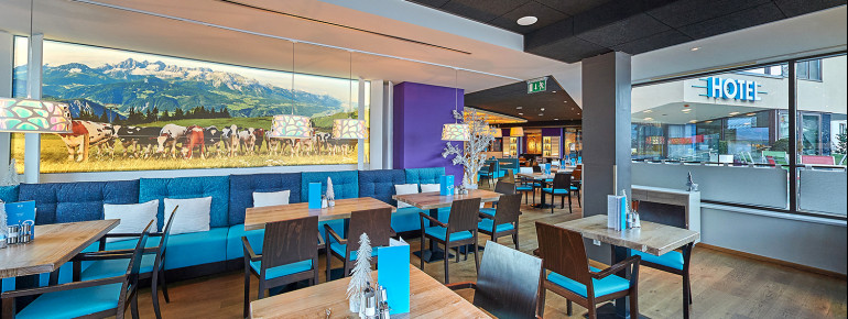 Blick ins Restaurant