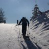 Und noch eine Skitour mit Rodel ?