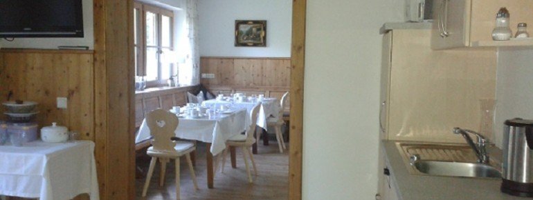 Blick in den Aufenthaltsraum