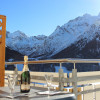 großzüger Balkon/ Terrasse mit herrlichem BergpanoramaSüdseite