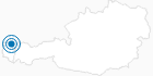 Ski Resort Alpenarena Hochhäderich in the Bregenz Forest: Position on map