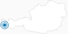 Ski Resort Kristberg Silbertal in Montafon: Position on map