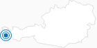 Ski Resort Golm in Montafon: Position on map