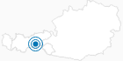 Ski Resort Hintertux Glacier in the Zillertal: Position on map