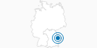 Ski Resort Pröller in the Bavarian Forest: Position on map