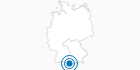 Ski Resort Fischen - Stinesser Lifts in the Allgäu: Position on map