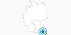 Ski Resort Rossfeld Berchtesgaden Bavarian Alps: Position on map