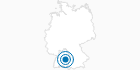 Ski Resort Wiesensteig Blaesiberg in the Swabian Jura: Position on map