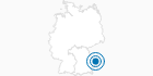Ski Resort Hinterschmiding Herzogsreut in the Bavarian Forest: Position on map