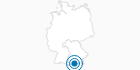 Ski Resort Herzogstand Walchensee Bavarian Alps: Position on map
