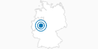 Ski Resort Schmallenberg in the Sauerland: Position on map