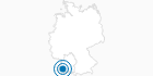 Ski Resort Schönwald in the Black Forest: Position on map