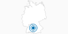 Ski Resort Aalen Ostalb in the Swabian Jura: Position on map