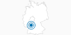 Webcam Bike and ski region Beerfelden in the Odenwald: Position on map
