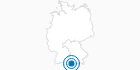 Ski Resort Buching at Buchenberg in the Allgäu: Position on map