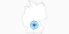 Ski Resort Burgbernheim Franconian Alb: Position on map