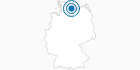 Ski Resort Bungsberg in Schleswig Holstein: Position on map