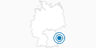 Ski Resort Frauenau in the Bavarian Forest: Position on map