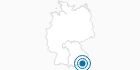 Ski Resort Inzell Bavarian Alps: Position on map