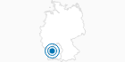 Ski Resort Kaltenbronn in the Black Forest: Position on map