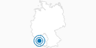 Ski Resort Kniebis in the Black Forest: Position on map