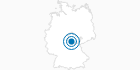 Ski Resort Vesser in the Thuringian Forest: Position on map