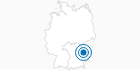 Ski Resort Waldmünchen in the Bavarian Forest: Position on map