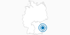 Ski Resort Zwiesel Rabenstein in the Bavarian Forest: Position on map