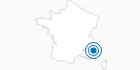Webcam Auron - Télériou in Alpes-Maritimes: Position on map