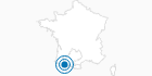 Webcam Grand Tourmalet: Quatre Termes in the Pyrenees: Position on map