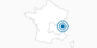 Webcam La Combe de Balme, 2470m High Savoy: Position on map