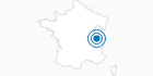 Webcam Lelex, Catheline in Jura: Position on map