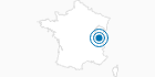 Webcam Lac des Rousses (Les Rousses) in Jura: Position on map