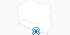 Ski Resort Mosorny Gron Beskids: Position on map