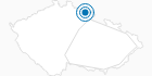 Ski Resort Zacler Czech Krkonose Mountains: Position on map