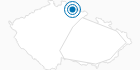 Ski Resort Spindleruv Mlyn Czech Krkonose Mountains: Position on map
