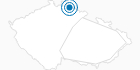 Ski Resort Harrachov Czech Krkonose Mountains: Position on map