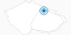 Ski Resort Destne v Orlickych horach Orlicke Hory: Position on map