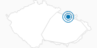 Ski Resort Ostruzna Hruby Jesenik: Position on map