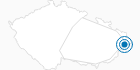 Ski Resort Grun Ski MSA Czech Carpathians: Position on map
