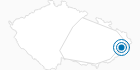 Ski Resort Synot Kycerka Czech Carpathians: Position on map