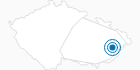Ski Resort Trojak Czech Carpathians: Position on map